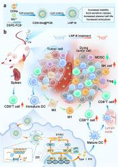 Intravenous delivery of STING agonists using acid-sensitive polycationic polymer-modified lipid nanoparticles for enhanced tumor immunotherapy