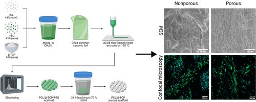 Fabrication of 3D-Printed Scaffolds with Multiscale Porosity