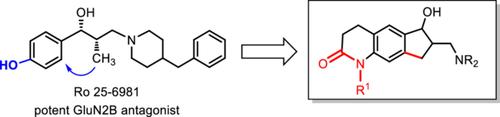 Quinolone bioisosteres of phenolic GluN2B-selective NMDA receptor antagonists