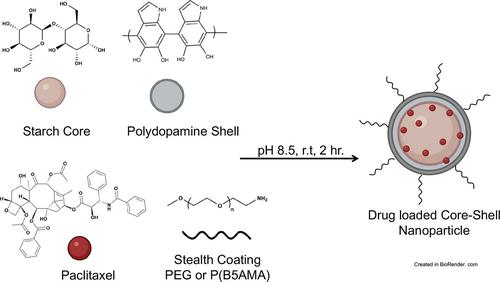 Chemotherapeutics-Loaded Poly(Dopamine) Core-Shell Nanoparticles for Breast Cancer Treatment.