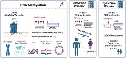 Epigenetic and sex differences in opioid use disorder in chronic pain: A real-world study linked with OPRM1 DNA methylation