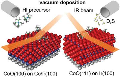 Different Nucleation Mechanisms during Atomic Layer Deposition of HfS2 on Cobalt Oxide Surfaces