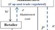 Pricing and carbon reduction decisions for a new uncertain dual-channel supply chain under cap-and-trade regulation