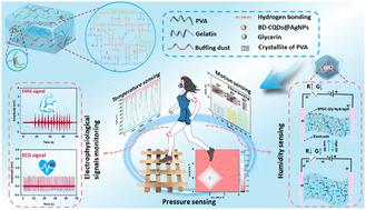 Collagen fiber-reinforced, tough and adaptive conductive organohydrogel e-skin for multimodal sensing applications†