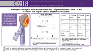 Histologic Findings of Sinusoidal Dilatation and Congestion in Liver Grafts Do Not Correlate with Hepatic Venous Anastomotic Gradients.