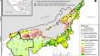 Spatial Distribution of Carbon Stocks Along Protected and Non-protected Coastal Wetland Ecosystems in the Gulf of Mexico