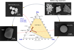 Thermodynamic and Kinetic Analysis of Non-Metallic Inclusions Evolution in Si-Killed 316L Stainless Steel with Various Refining Slags