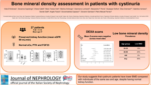 Bone mineral density assessment in patients with cystinuria.