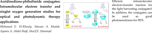 Acridinedione-phthalimide conjugates: Intramolecular electron transfer and singlet oxygen generation studies for optical and photodynamic therapy applications.