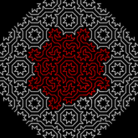 Hamiltonian Cycles on Ammann-Beenker Tilings