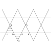 Inelastic neutron scattering from a geometrically frustrated Ising antiferromagnet: Exact solutions