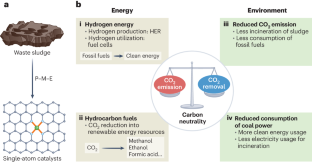 Upcycling sludge into high-performance catalysts