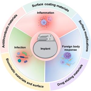 Materials advancements for the safety and patency of implantable cardiovascular devices