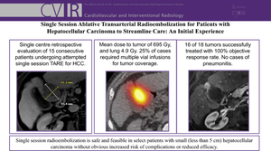 Single-Session Ablative Transarterial Radioembolization for Patients with Hepatocellular Carcinoma to Streamline Care: An Initial Experience.