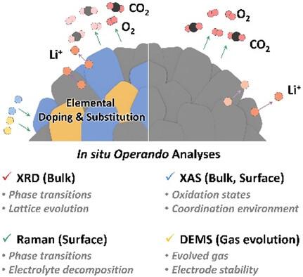 Comprehensive Understanding of Elemental Doping and Substitution of Ni-Rich Cathode Materials for Lithium-Ion Batteries via In Situ Operando Analyses