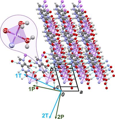 A comparative study of the effect of high-pressure and low temperature on the crystal structure of lithium xanthinate hydrate.