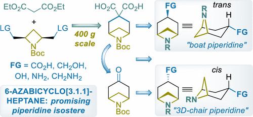 3-Substituted 6-Azabicyclo[3.1.1]heptanes: Nonclassical Piperidine Isosteres for Drug Discovery.