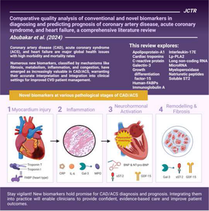 Comprehensive Quality Analysis of Conventional and Novel Biomarkers in Diagnosing and Predicting Prognosis of Coronary Artery Disease, Acute Coronary Syndrome, and Heart Failure, a Comprehensive Literature Review.