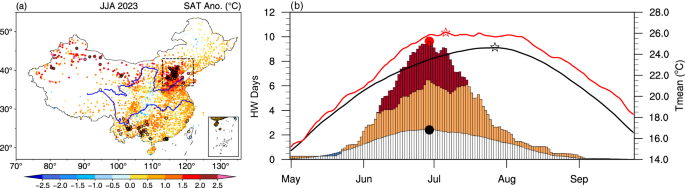 Unconventional cold vortex as precursor to historic early summer heatwaves in North China 2023