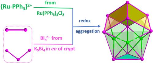 [Bi<sub>10</sub>{RuPPh<sub>3</sub>}<sub>3</sub>]<sup>-</sup>: Paramagnetic 13-Vertex Polybismuthide Heteroanion.