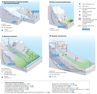 Cryosphere–groundwater connectivity is a missing link in the mountain water cycle