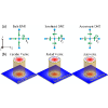 Stabilization and dynamics of magnetic antivortices in a nanodisk with anisotropic Dzyaloshinskii-Moriya interaction