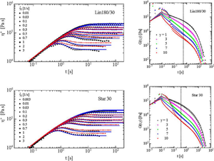 The effect of rotationality on nonlinear shear flow of polymer melts and solutions