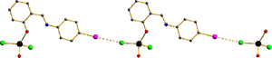 Mixed-Ligand Chloride Complex of Co(II) withE-2-(((4-Iodophenyl)Imino)Methyl)Phenol: Crystal Structure and Features of Halogen Bonding in a Solid