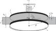 Mathematical Modeling of the Aeroelastic Response of a Disk Having a Nonlinear Elastic Suspension and Interacting with a Layer of Viscous Gas