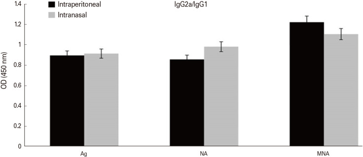 Intranasal and intraperitoneal immunization against <i>Brucella</i> infection using niosome and mannosylated niosomes containing <i>Brucella</i> recombinant trigger factor/Bp26/Omp31 chimeric protein in a mouse model.