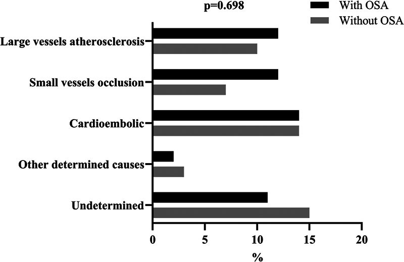 Obstructive Sleep Apnea and Ischemic Stroke Etiology: Is There a Link?