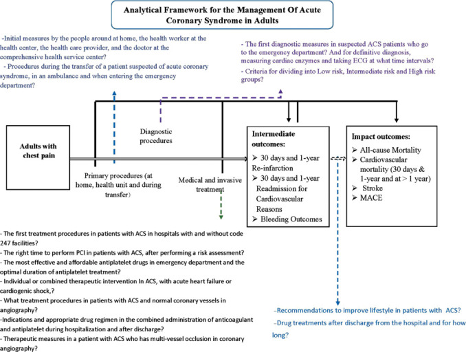 Development of the first Iranian clinical practice guidelines for the diagnosis, treatment, and secondary prevention of acute coronary syndrome.