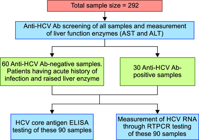 Clinicoepidemiology and Diagnosis of Hepatitis C: Evaluating HCV Core Antigen Assay as a Diagnostic Tool in a Tertiary Care Teaching Hospital of North India.