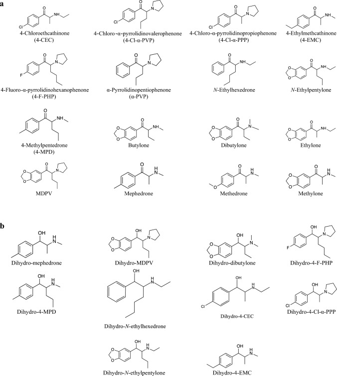 Short- and long-term stability of synthetic cathinones and dihydro-metabolites in human urine samples.