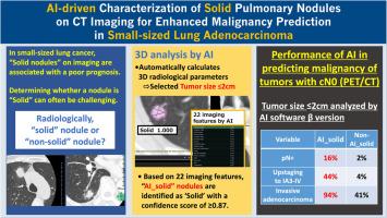 AI-driven Characterization of Solid Pulmonary Nodules on CT Imaging for Enhanced Malignancy Prediction in Small-sized Lung Adenocarcinoma