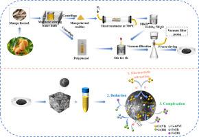 Green-synthesized, biochar-supported nZVI from mango kernel residue for aqueous hexavalent chromium removal: Performance, mechanism and regeneration