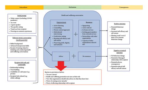 “You Go There and You are Welcomed and People do not Judge”: A Reflexive Thematic Analysis of Service Providers’ and Users’ Views of Brief Health and Wellbeing Conversations within the Third and Social Economy Sector