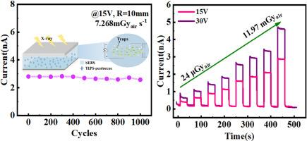 High sensitivity flexible organic X-ray detectors with minor TIPS-pentacene/insulator polymer blend active layer