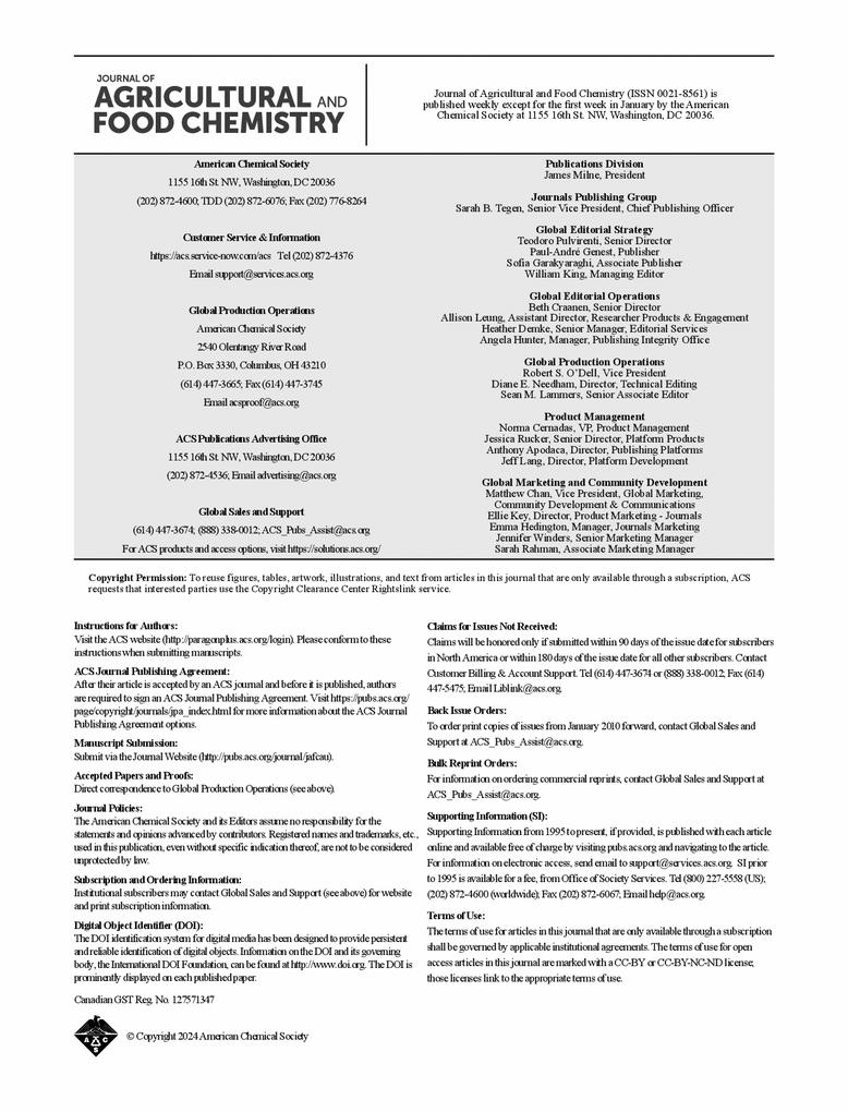 Issue Publication Information