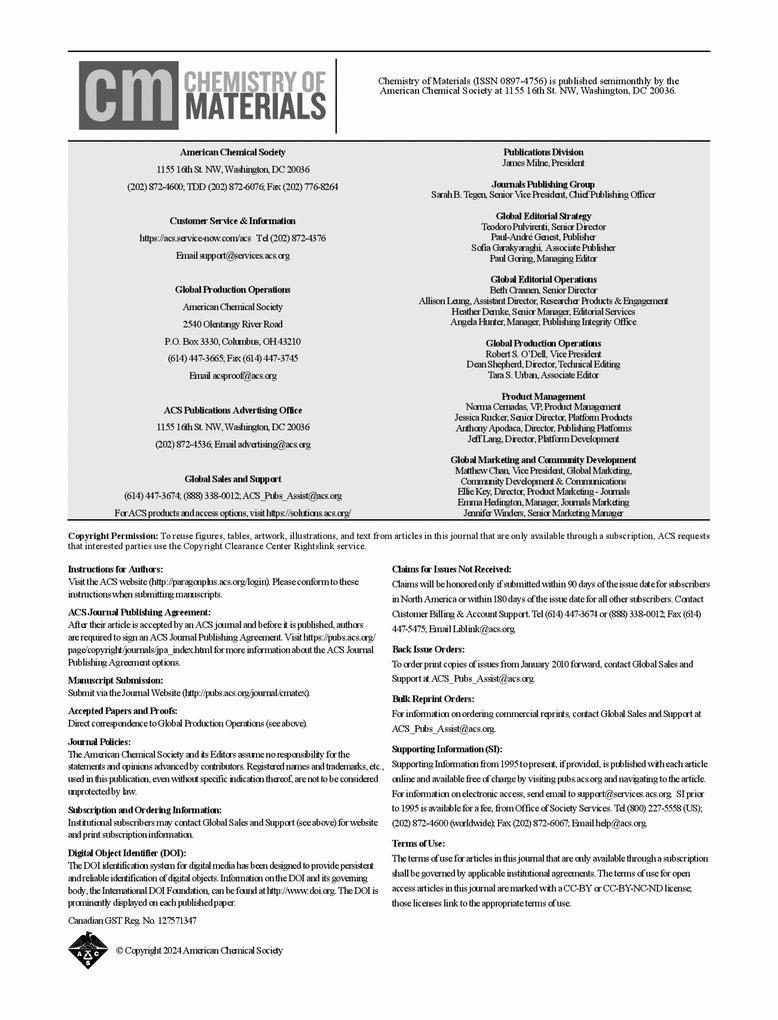 Issue Publication Information