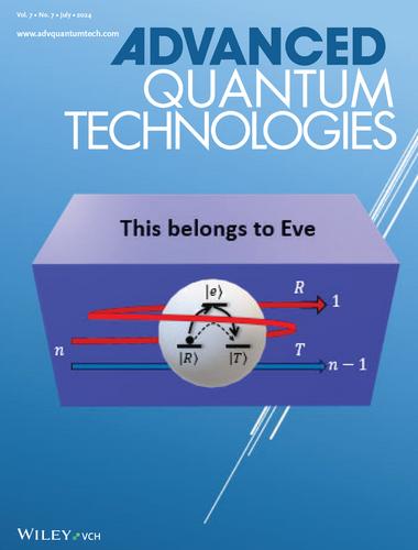 Back Cover: Photon Number Splitting Attack – Proposal and Analysis of an Experimental Scheme (Adv. Quantum Technol. 7/2024)