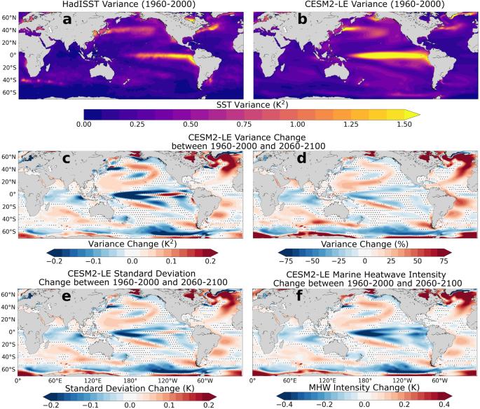 Drivers of future extratropical sea surface temperature variability changes in the North Pacific