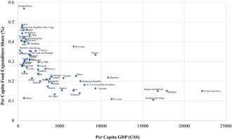 Analyzing per capita food consumption patterns in net food-importing developing countries