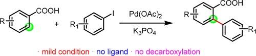 A concise and mild condition for Pd-catalyzed C(sp2)–H arylation