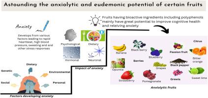 Astounding the anxiolytic and eudemonic potential of certain fruits