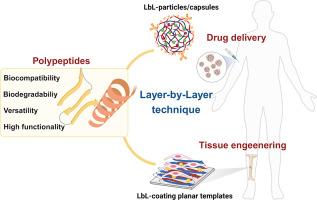 Polypeptide-based multilayer nanoarchitectures: Controlled assembly on planar and colloidal substrates for biomedical applications