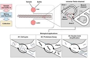 Capillary force-driven reverse-Tesla valve structure for microfluidic bioassays†