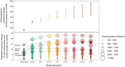 Emerging Risk to Dengue in Asian Metropolitan Areas Under Global Warming