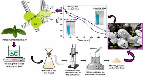 Persea Americana Leaf Extract-Derived Nanohybrids: A Sustainable and Green Approach for Rapid Photocatalytic Degradation of Organic Contaminants in Water