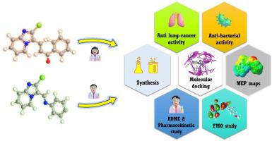 Imidazo[1,2-a]pyridine-appended chalcone and Schiff base conjugates: Synthetic, spectrophotometric, biological, and computational aspects